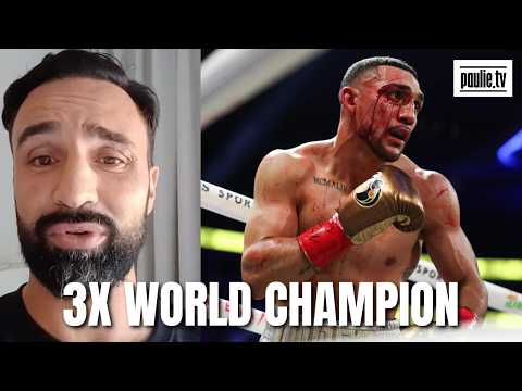 TEOFIMO LOPEZ TOOK ADVANTAGE OF ROLLIES INCONSISTENCIES! PAULIE MALIGNAGGI - HIGH LEVEL BOXING background