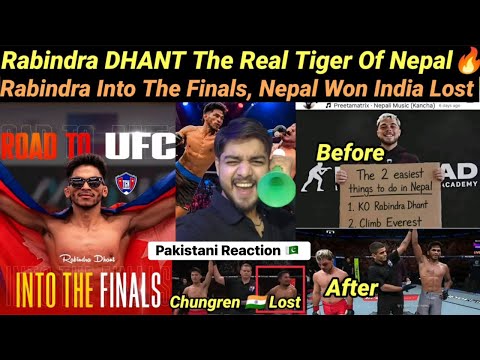 Rabindra Dhant Into The Finals, Defeats Arrogant Kasib, Road To UFC 🔥 background