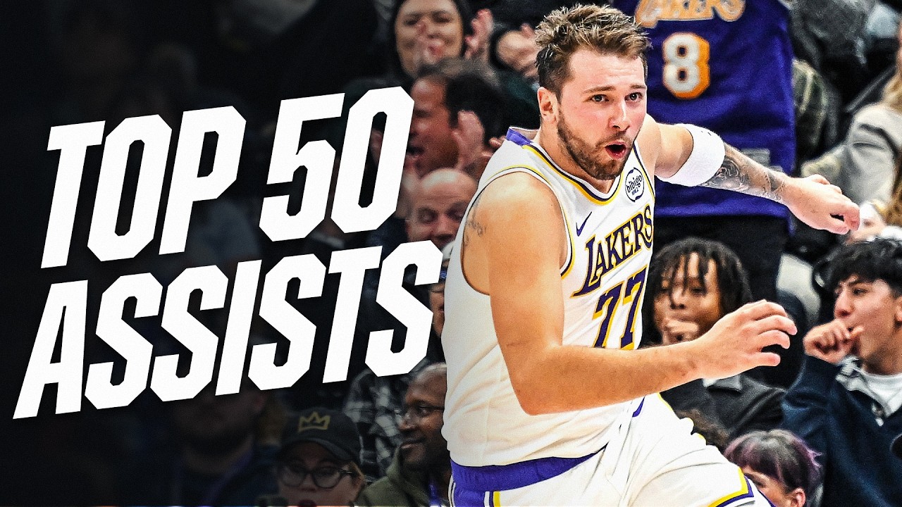 Top 50 Assists of the 2025-26 NBA Season! background