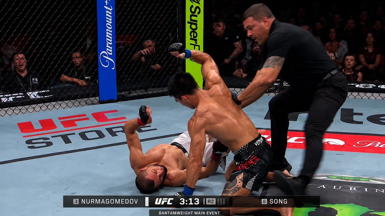 Umar Nurmagomedov vs Song Yadong Full Match Highlights - Song Yadong Knocks Out Umar Nurmagomedov background