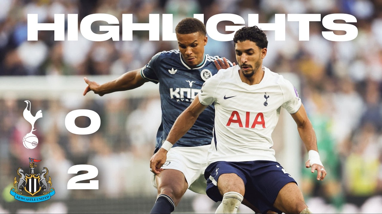 Spurs 0-2 Newcastle United | Premier League Highlights background