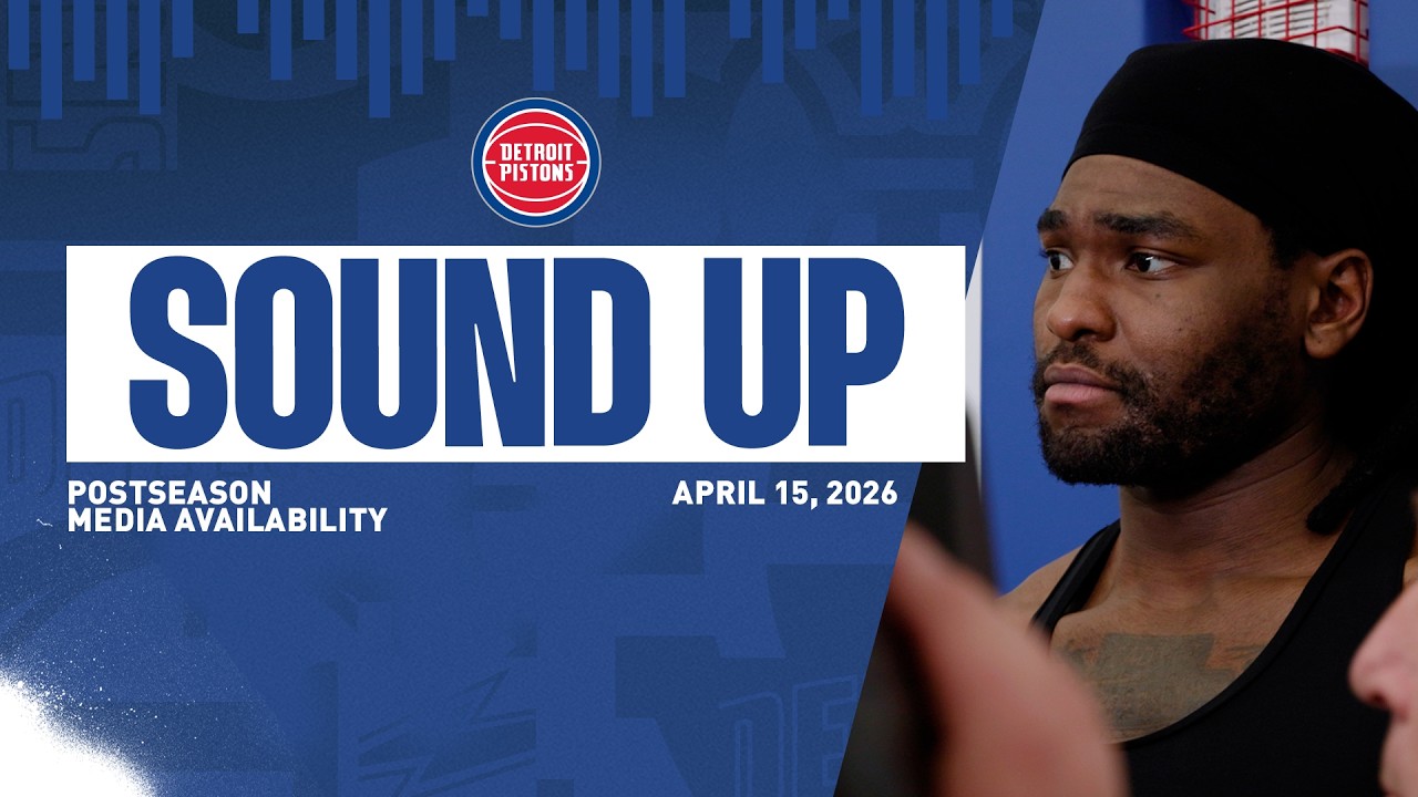 Postseason Media Availability | Isaiah Stewart | From Wednesday April, 15th 2026 background