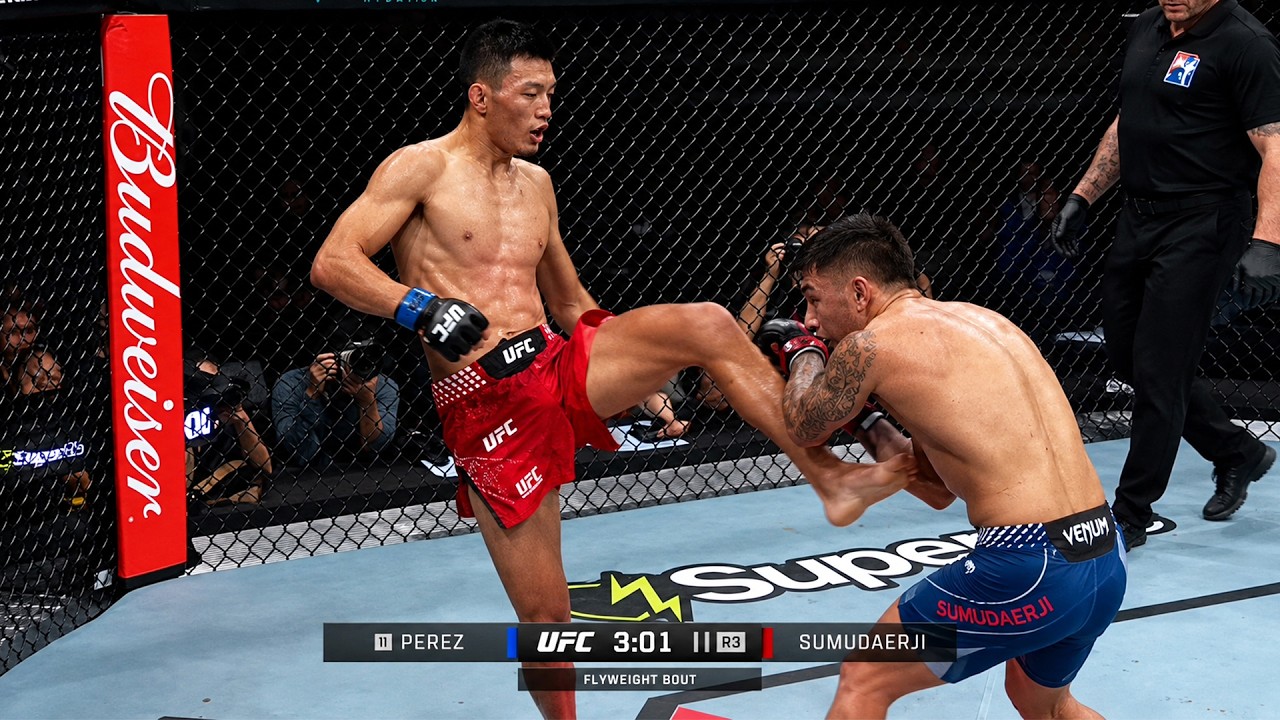 Alex Perez vs Sumudaerji 2 FULL FIGHT HIGHLIGHTS | UFC Shanghai background