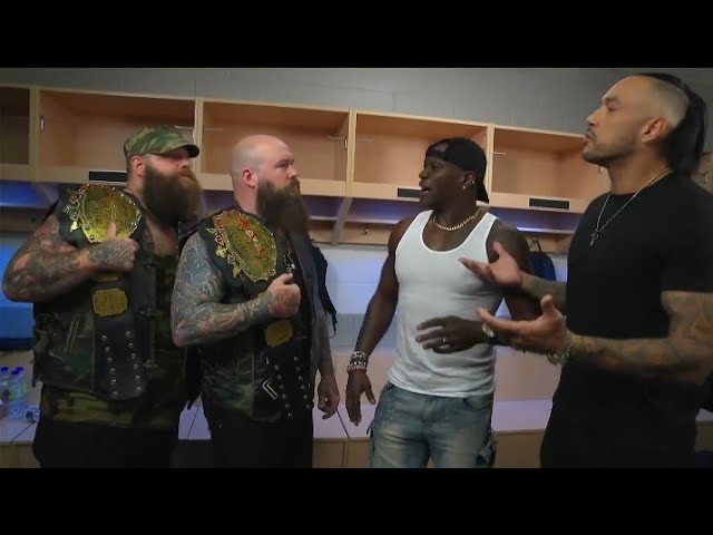 War Raiders confronts R Truth and Damian Priest _WWE Smackdown 28 August 2026 background