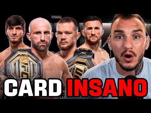 UFC 333: VOLKANOVSKI VS EVLOEV, YAN VS DVALISHVILI 3! MELHOR CARD DO ANO?! background