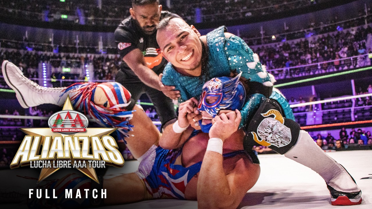 FULL MATCH: El Grande Americano vs. El Hijo del Vikingo: AAA Alianzas, Nov. 28, 2025 backdrop