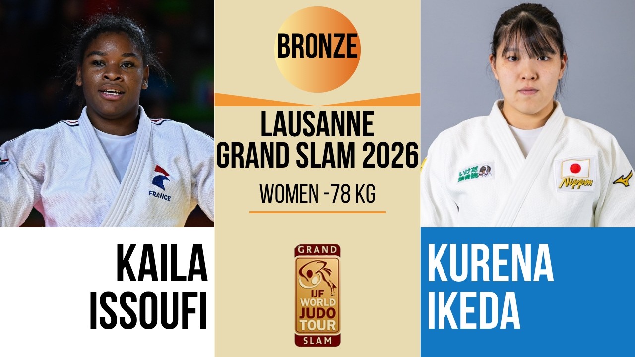 Kaila ISSOUFI VS Kurena IKEDA | Lausanne Grand Slam 2026 | BRONZE -78 kg background