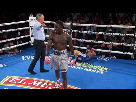 BRUTAL KO !! Richardson Hitchins vs George Kambosos Jr | Full Fight Highlights HD background