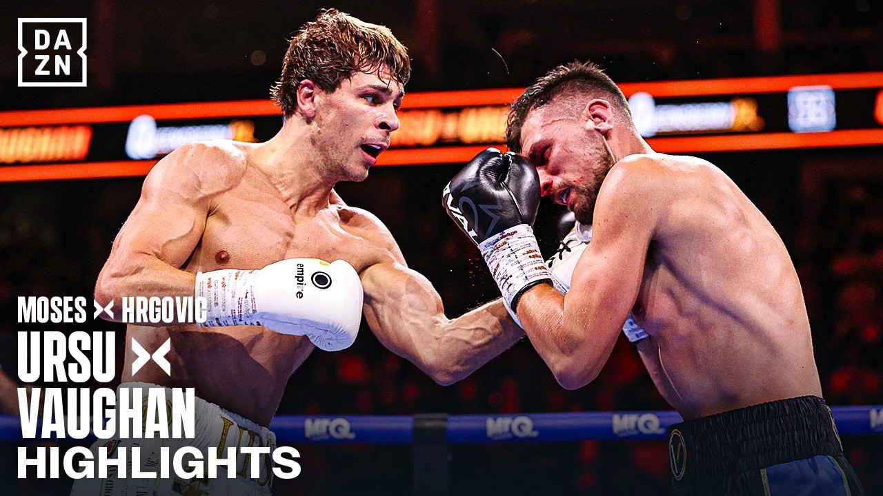 HIGHLIGHTS | Constantin Ursu vs. Ben Vaughan background