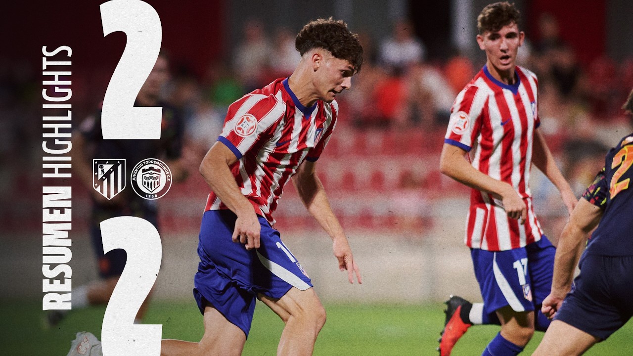 Atlético Madrileño 2-2 Juventud Torremolinos | ⚽ Marc Domènech (2) | HIGHLIGHTS - 1ª RFEF background
