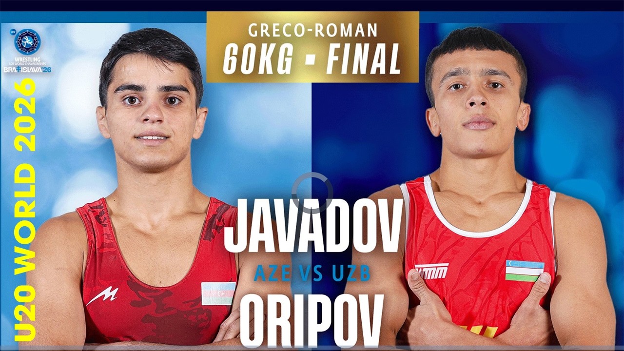So Intense! 🇦🇿🔥🇺🇿 Aykhan JAVADOV vs Dostonbek ORIPOV | 2026 U20 World Championships | GR 60Kg background