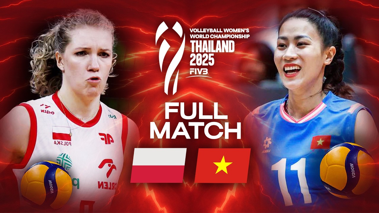 Poland 🇵🇱 vs. Vietnam 🇻🇳 - Pool Play | World Championships 2025 | Full Match background