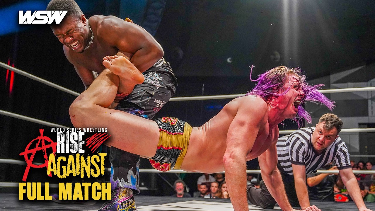 Matt Riddle vs Man Like DeReiss| WSW Australian Championship| FULL MATCH background