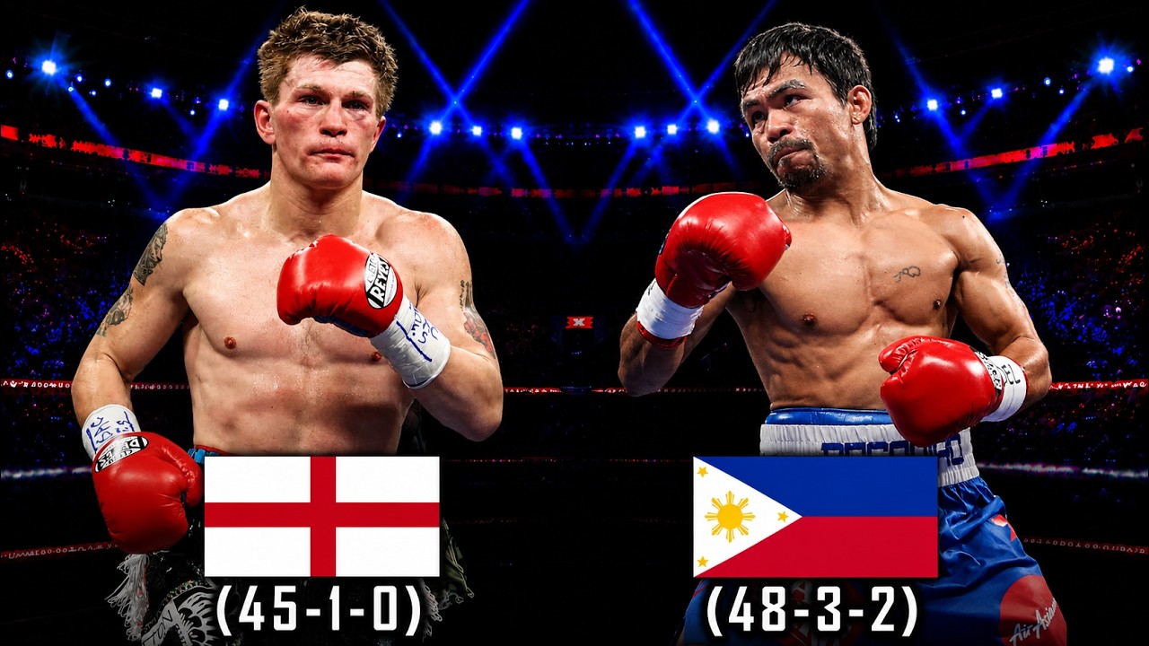 Manny Pacquiao vs Ricky Hatton (BOXING FULL FIGHT) background