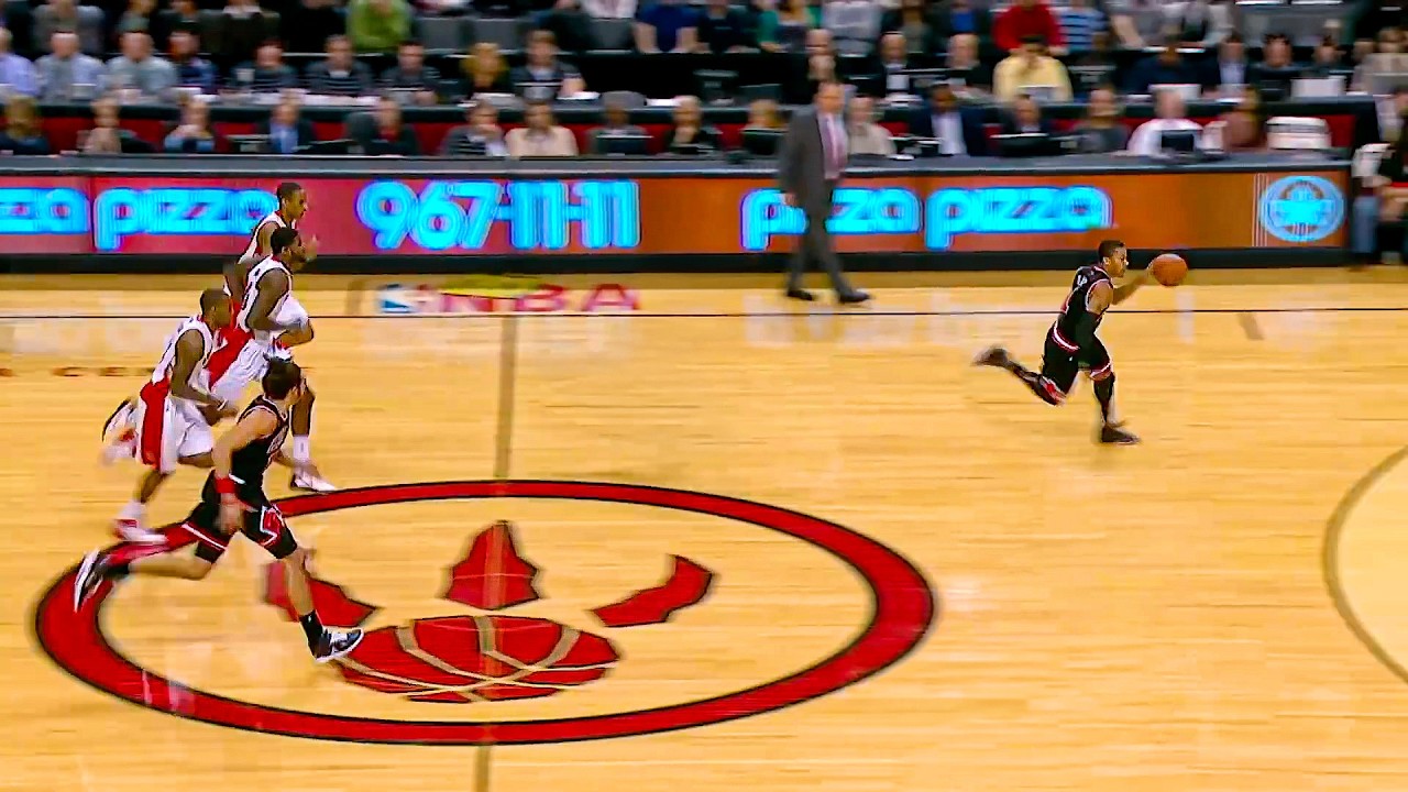 Prime Derrick Rose Had UNREAL Speed background