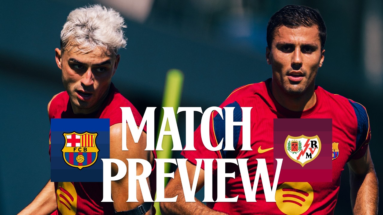 🔥 MATCH PREVIEW: FC BARCELONA vs RAYO VALLECANO 🔥 | LA LIGA 2026/27 background