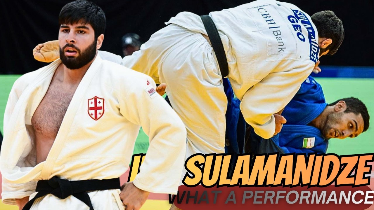 ЁЯЗмЁЯЗкЁЯеЗ ILIA SULAMANIDZE WINS GOLD | -100kg Lausanne Grand Slam 2026 background