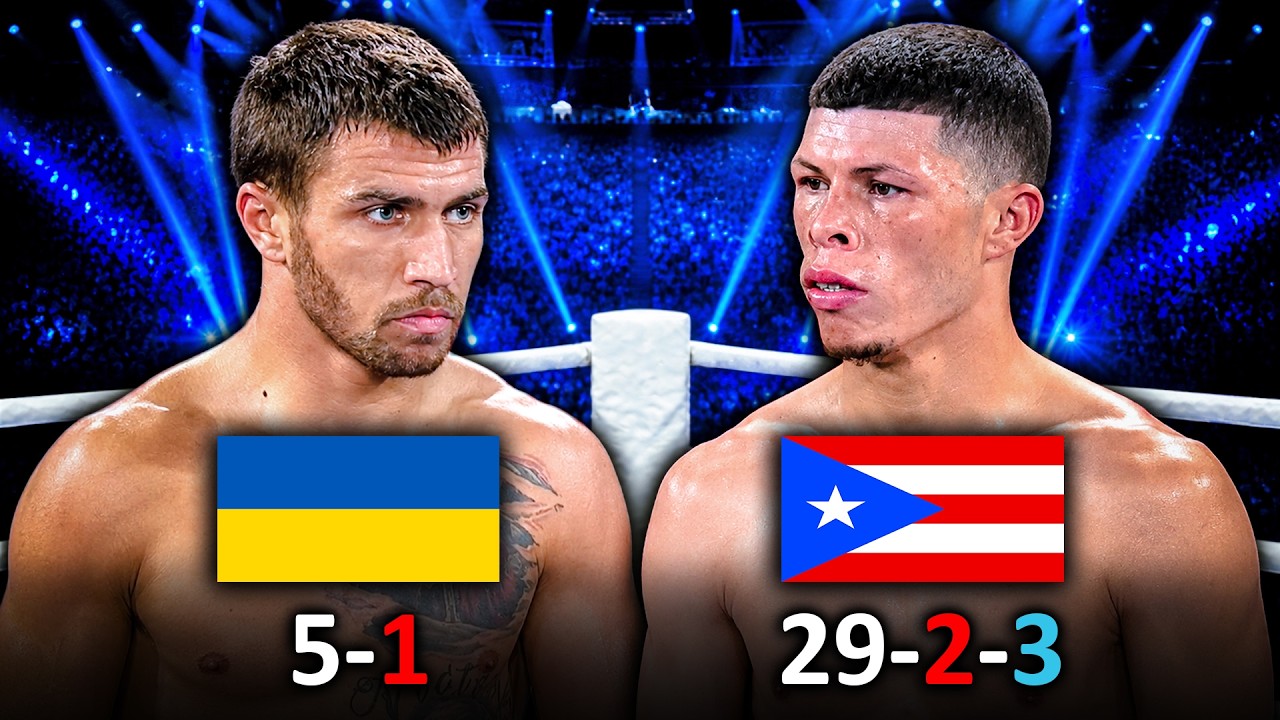 Vasyl Lomachenko (Ukraine) vs Roman Martinez (Puerto Rico) | Full Fight Highlights background