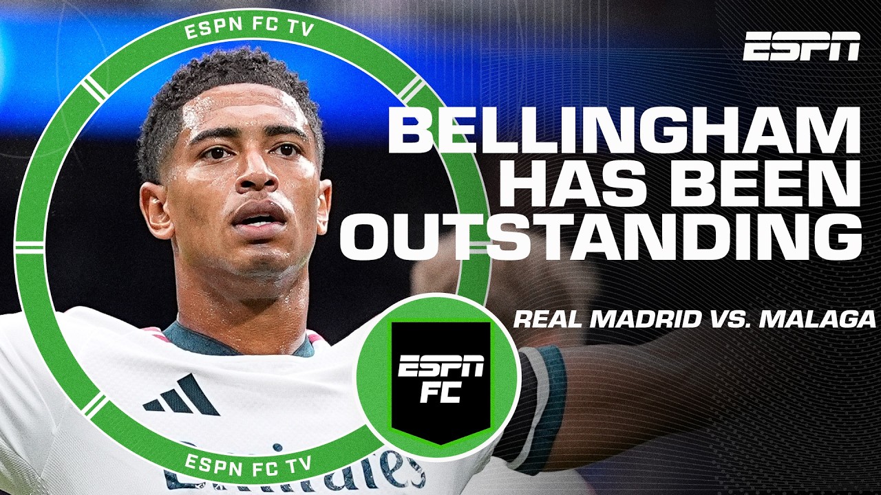 Jude Bellingham is BACK TO HIS BEST! 👏 Takeaways from Real Madrid's victory over Malaga | ESPN FC background