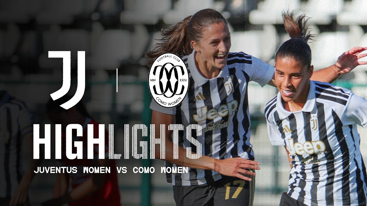 KHELIFI STUNNER WINS IT! | Juventus-Como Women Highlights | Serie A Women's Cup background