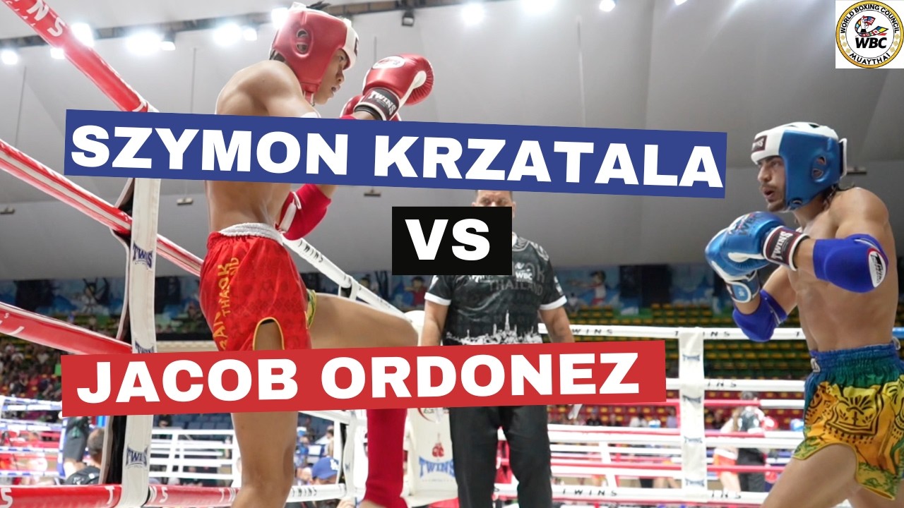 Jacob Ordonez (Canada/Red) vs Szymon Krzatala (Poland/Blue) background