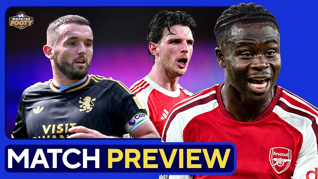 ASTON VILLA vs. ARSENAL | English Premier League MATCH PREVIEW background