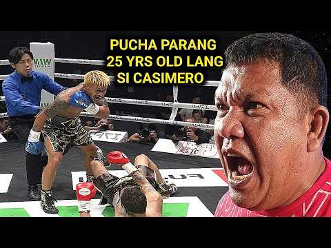 Boxing, 2026 COACH BUBOY NAPAMURA ‼️ SOBRANG LAKAS NI CASIMERO PARANG 25 YRS. OLD GALAWAN ! background