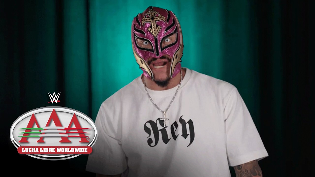 Rey Mysterio revela el destino del Campeonato de Tercias en AAA Triplemanía Las Vegas