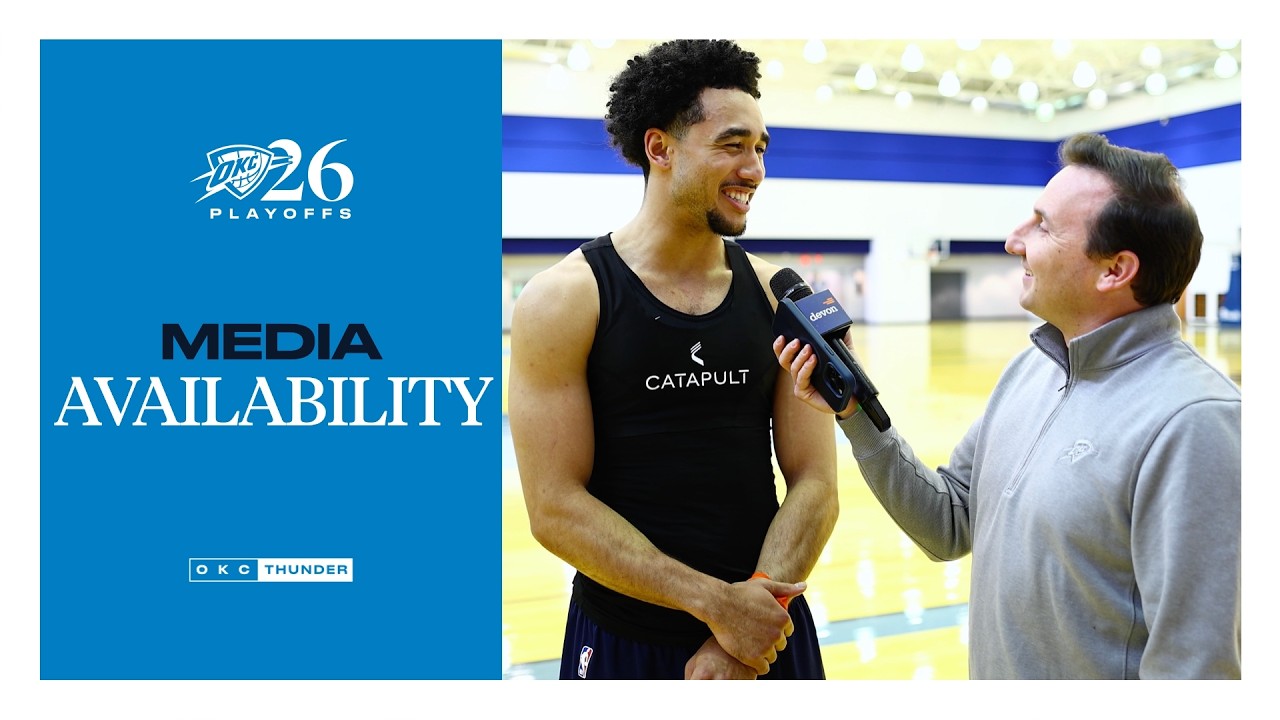 Shootaround Media Availability + One on One with Jared | Playoffs | Round 1 Game 2 | April 22, 2026 background