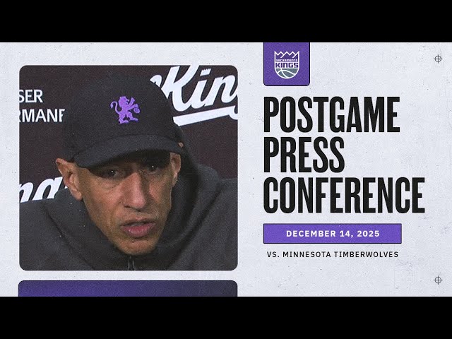Coach Christie | Postgame Interview 12.14.25 background