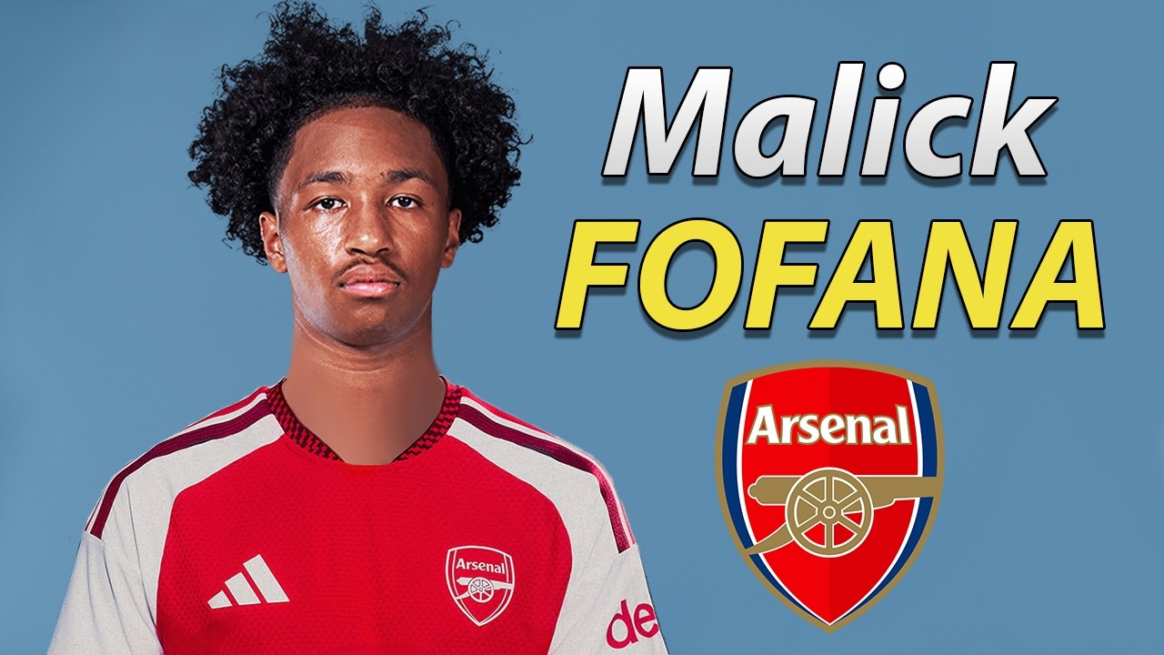 MALICK FOFANA ● Welcome to Arsenal 2026 🔴⚪🇧🇪 Best Goals, Skills & Assists background
