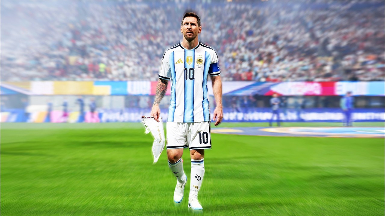 The Art of Lionel Messi 🇦🇷🐐 background