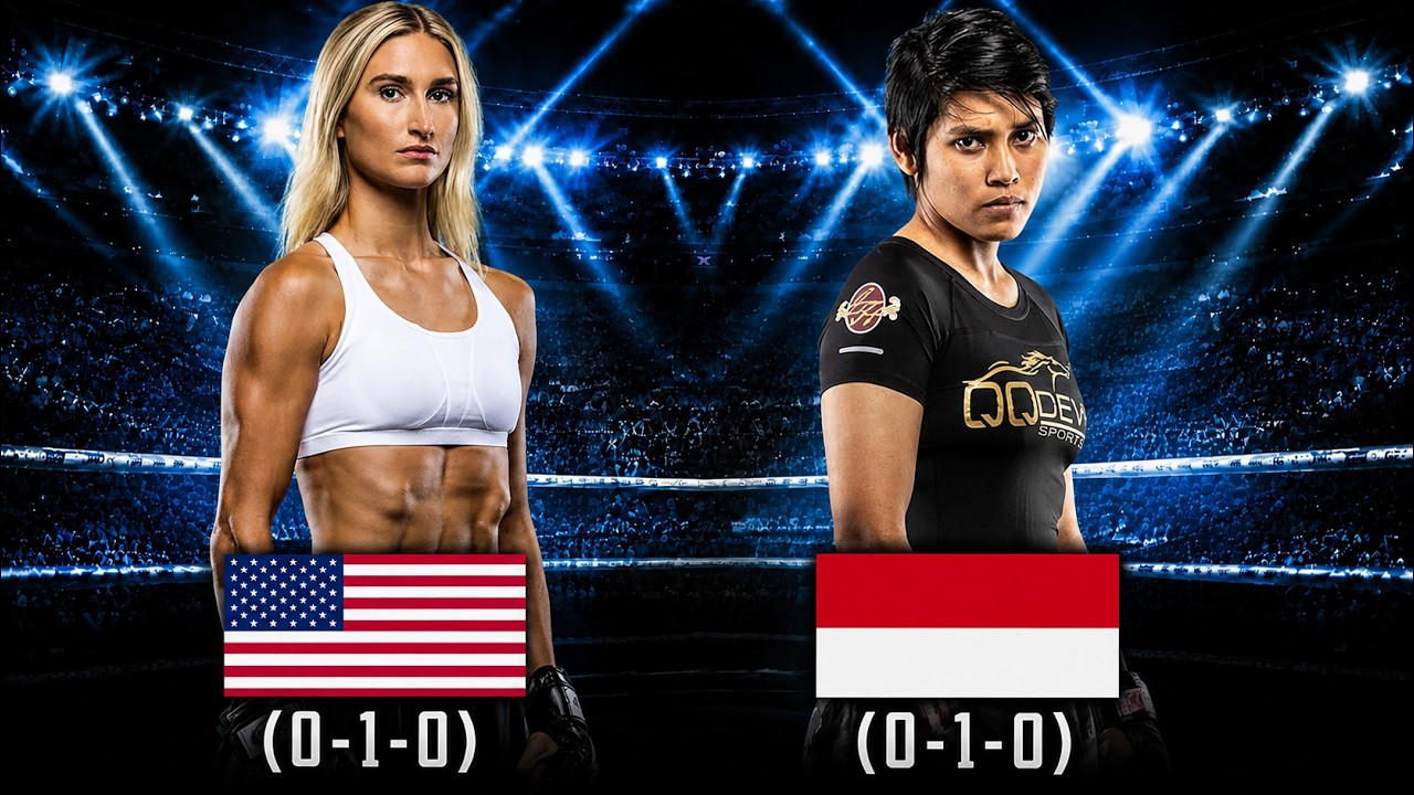 Colbey Northcutt vs Putri Padmi (MMA FULL FIGHT) background