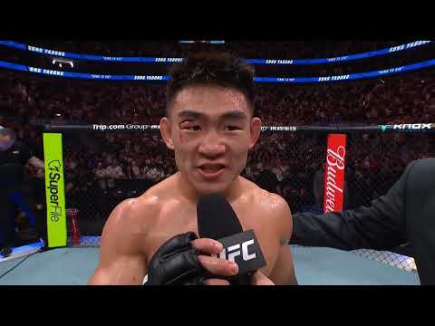 UFC Шанхай: Сонг Ядонг - Слова после боя background