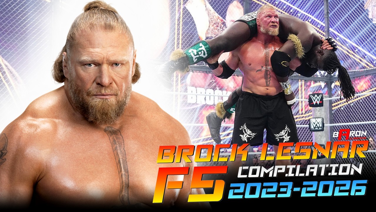 Brock Lesnar F5 - Compilation 2023-2026 (Random)