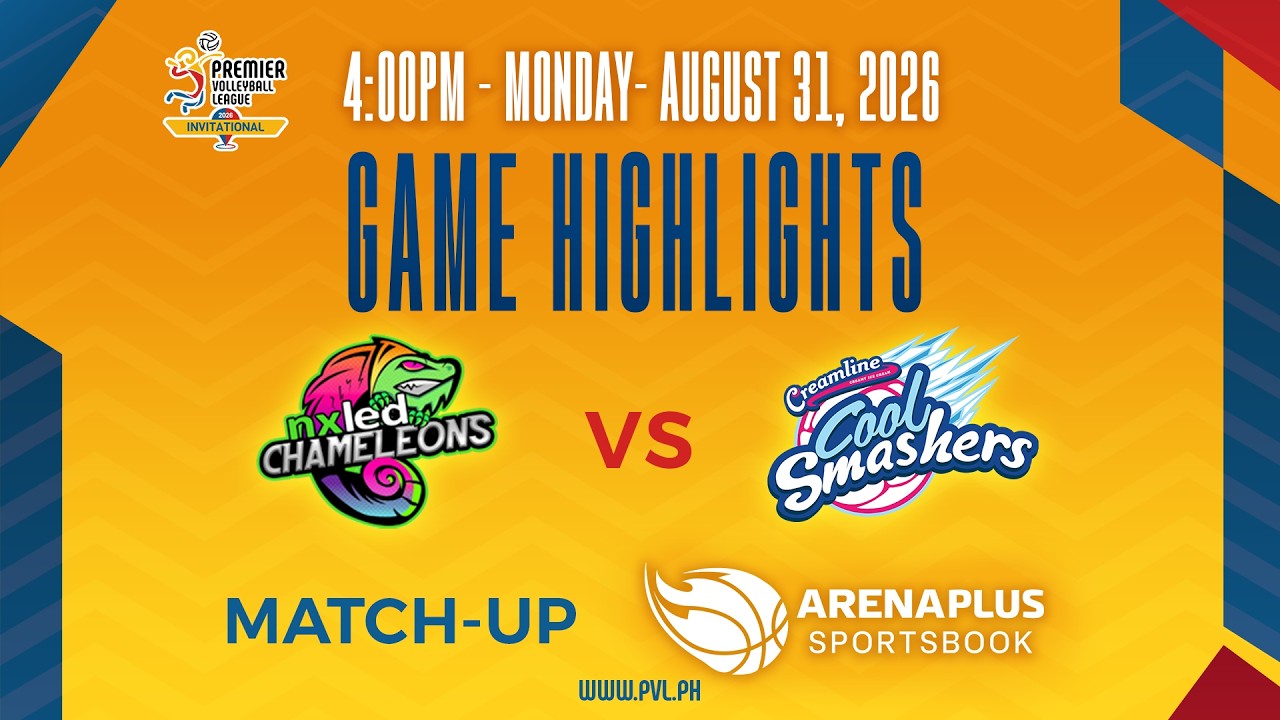 Nxled vs. Creamline - Match Highlights | 2026 All-Filipino Conference background