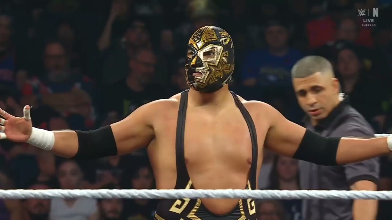 WWE RAW DRAGON LEE VS EL HIJO DEL DOCTOR WAGNER 08/17/26 background