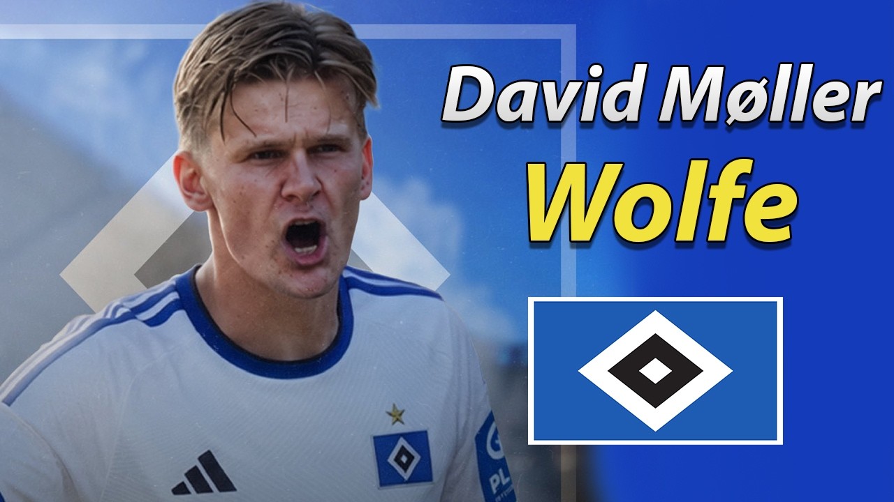 David Møller Wolfe ● Welcome to Hamburger SV 2026 🔵⚫🇳🇴 Best Skills, Tackles & Assists background
