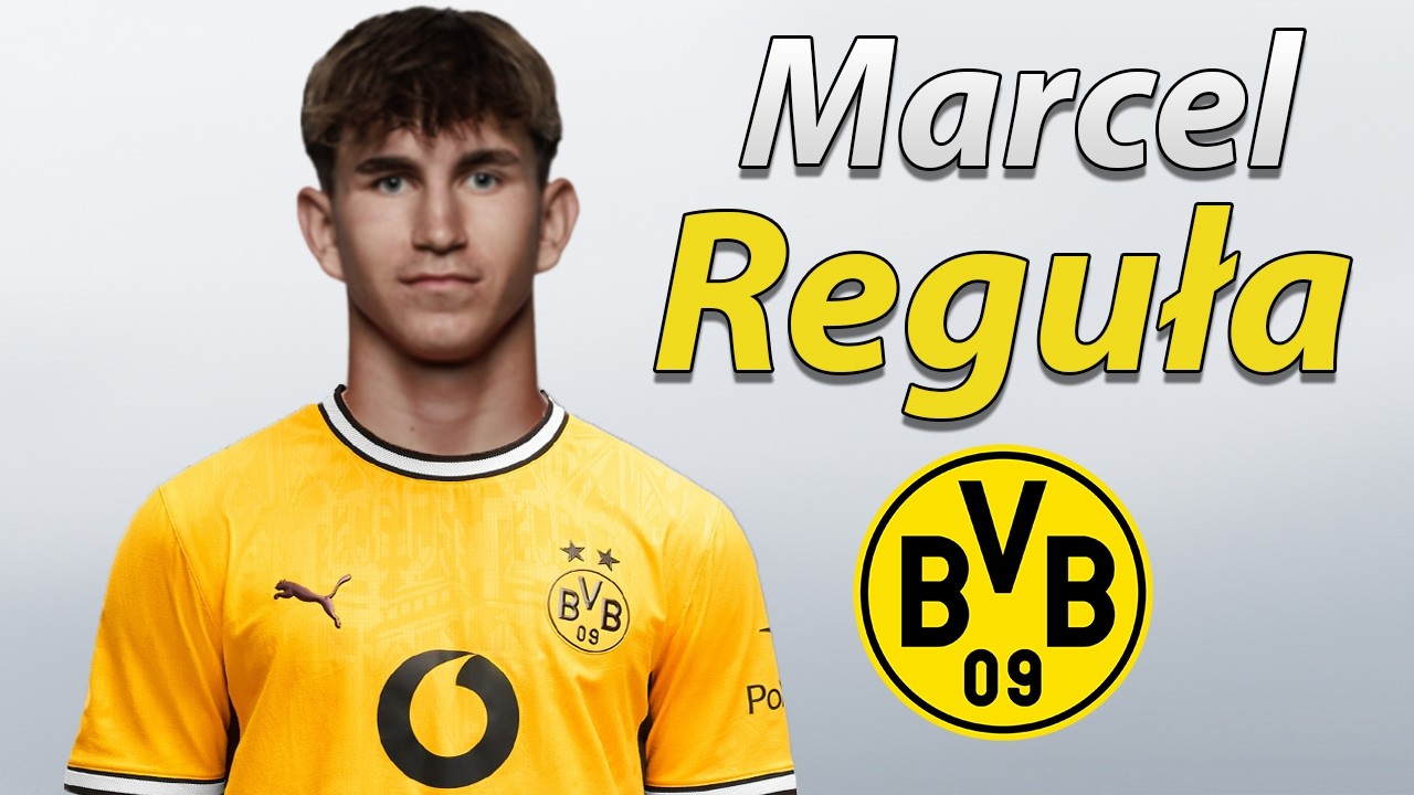 Marcel Reguła ● Welcome to Borussia Dortmund 2026 ⚫️🟡🇵🇱 Best Skills, Goals & Passes background