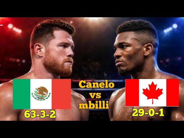 🔴Brutal world boxing match‼️Canelo Alvarez (meksiko) vs christian mbilli(Canada)|boxing fight. background