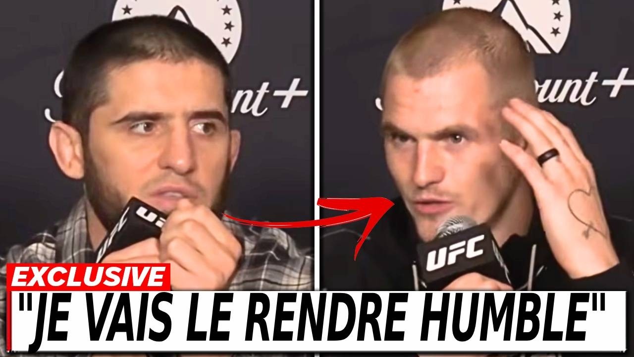 « IL VA FUIR PENDANT LE COMBAT » | Ian Garry VS Islam Makhachev conférence de presse en FR UFC 330 background