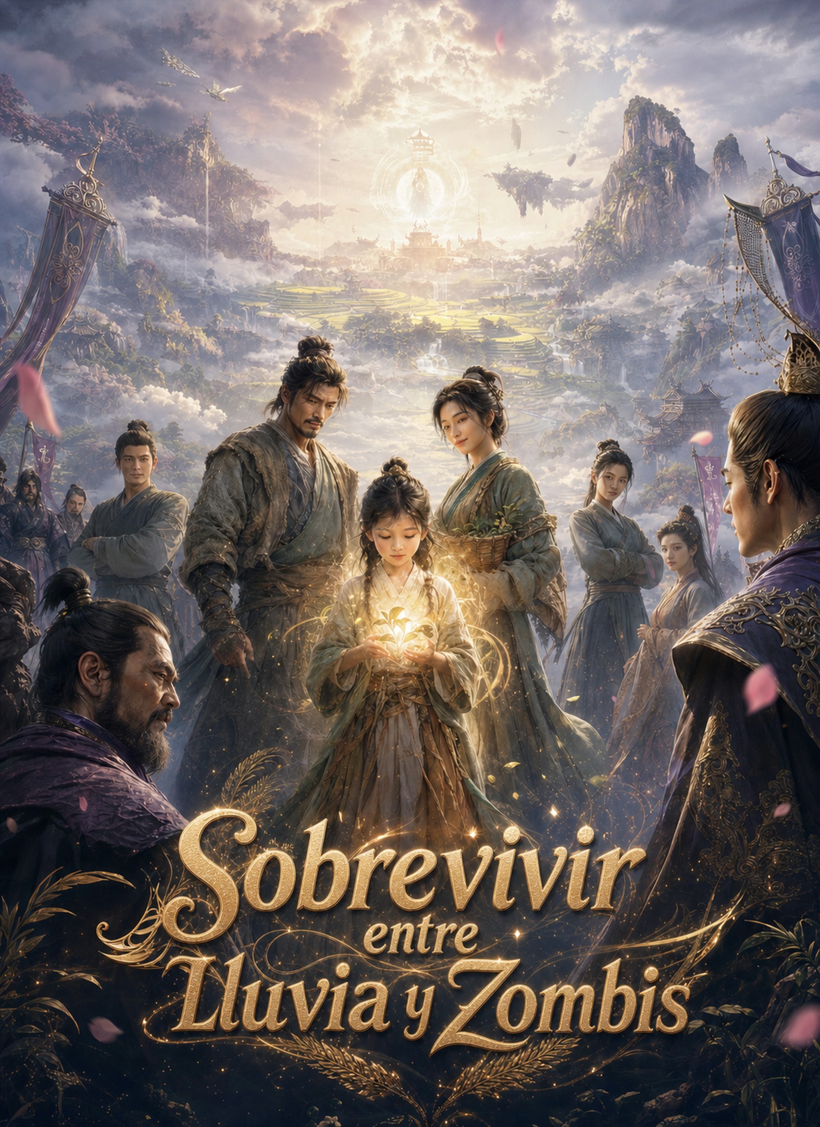 [Doblado]Sobrevivir entre Lluvia y Zombis poster