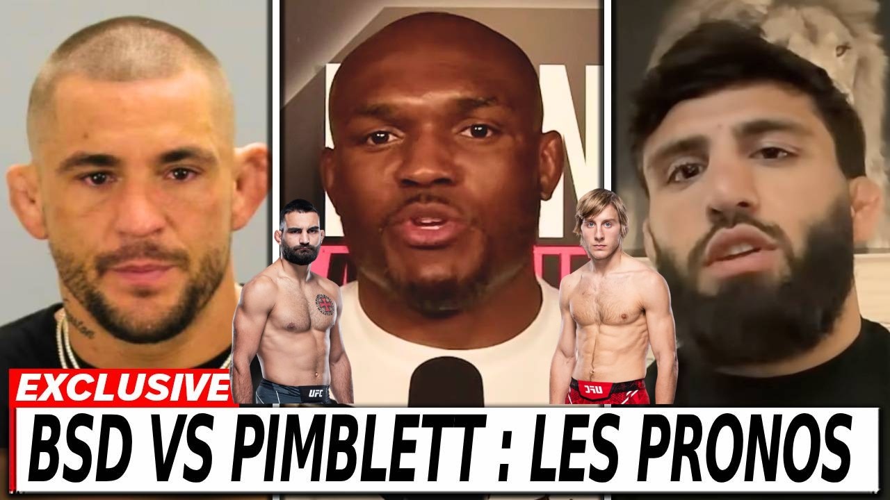 BSD VS PIMBLETT : les combattants et experts donnent leur pronostics background