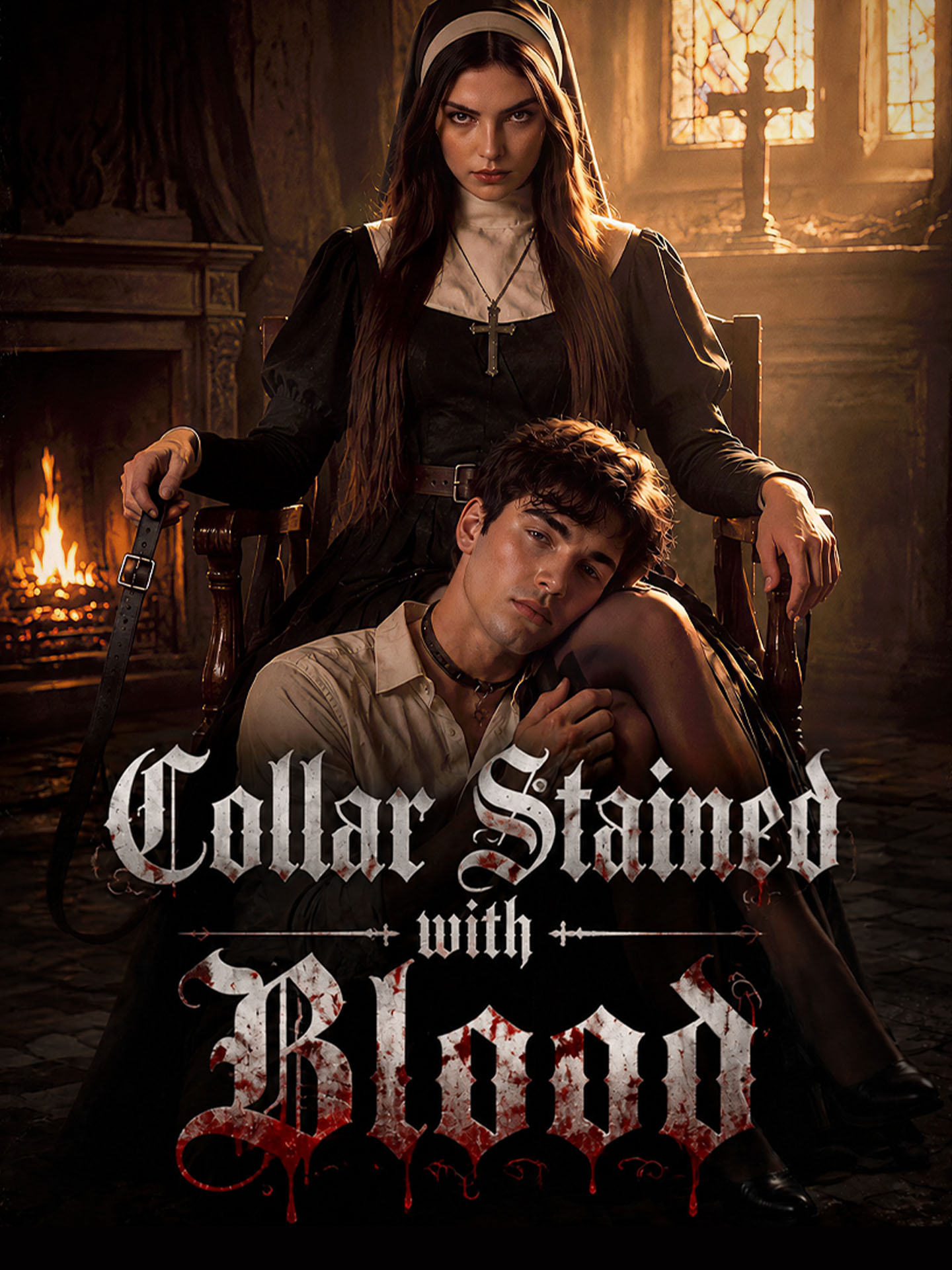Collar Stained With Blood poster