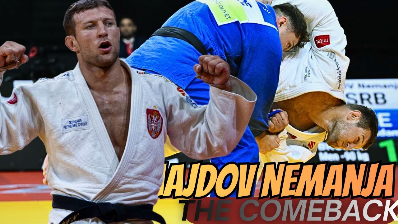 THE COMEBACK ЁЯФеЁЯЗ╖ЁЯЗ╕ Nemanja MAJDOV Takes -90kg BRONZE | Lausanne GS 2026 background