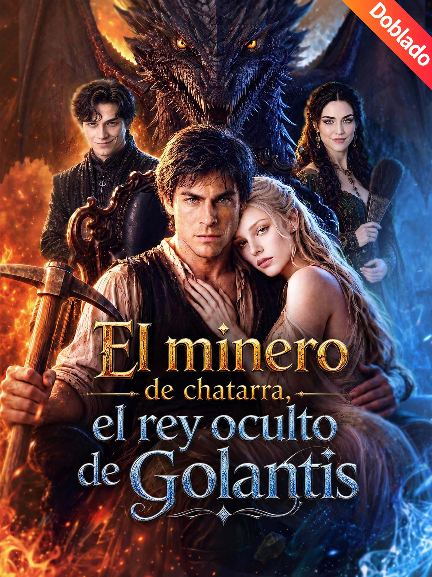 [Doblado]El minero de chatarra, el rey oculto de Golantis poster
