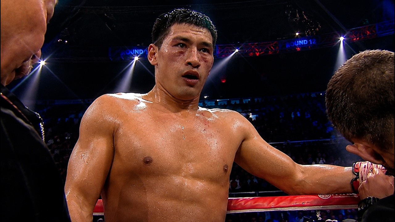 Dmitry Bivol vs Brazilian Champion | Latest Boxing fight Highlights Full fight background
