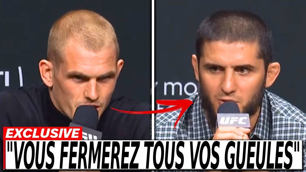 Makhachev HUMILIE Ian Garry : « Il n’a rien d’exceptionnel » | conférence finale en FR UFC 330 background