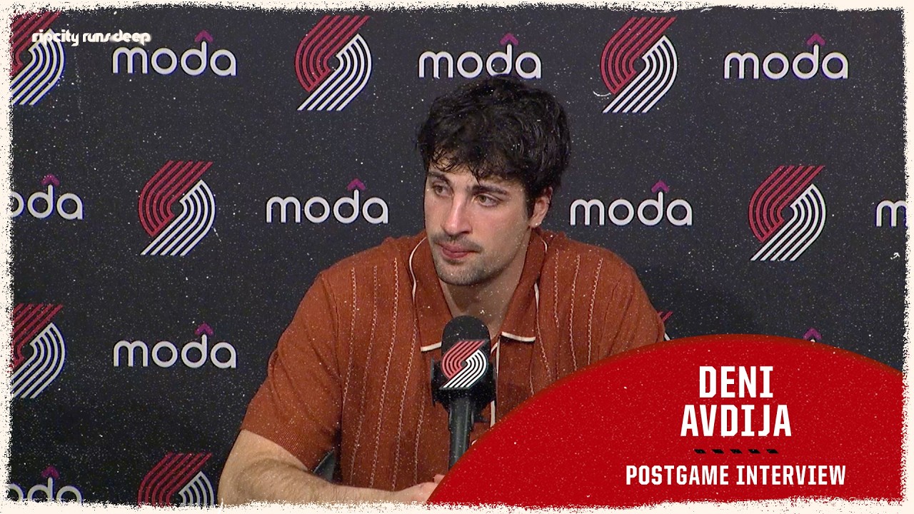 Deni Avdija On Huge Win vs. Clippers, Team's Growth | Portland Trail Blazers | April 10, 2026