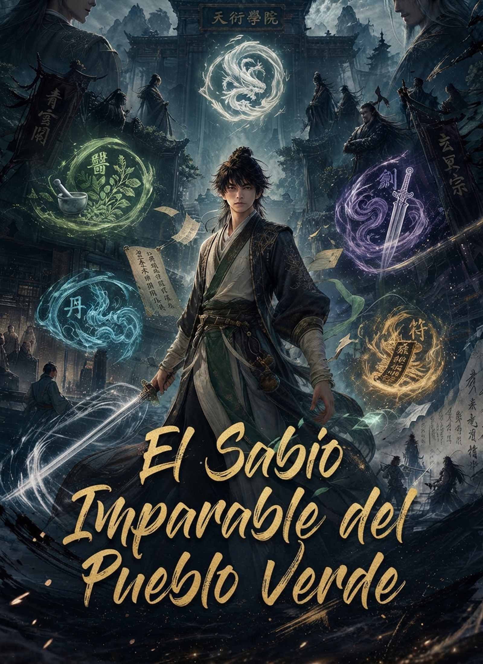 [Doblado]El Sabio Imparable del Pueblo Verde poster